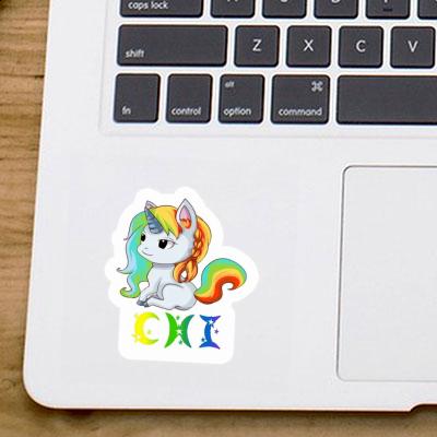 Chi Sticker Unicorn Laptop Image