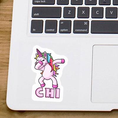 Licorne Autocollant Chi Laptop Image