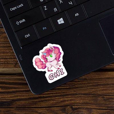 Autocollant Licorne Chi Laptop Image