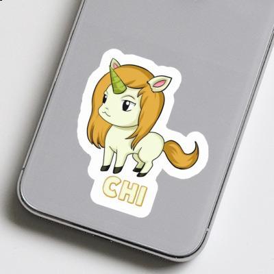 Sticker Chi Unicorn Laptop Image