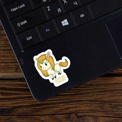 Autocollant Chi Licorne Laptop Image