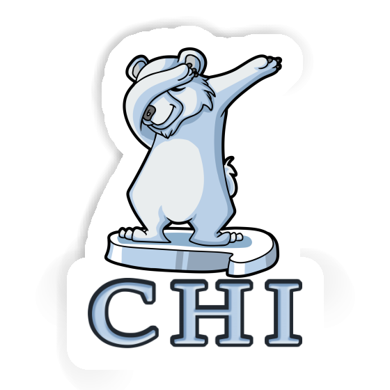 Sticker Polar Bear Chi Laptop Image