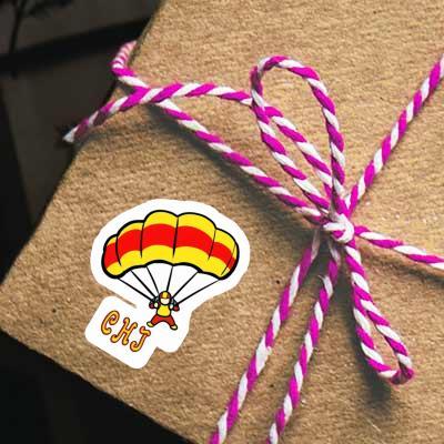 Parachutiste Autocollant Chi Gift package Image