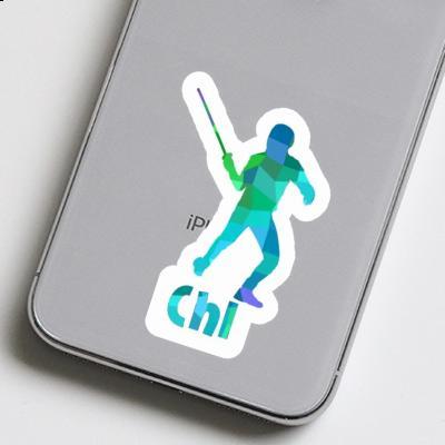 Sticker Chi Fencer Laptop Image