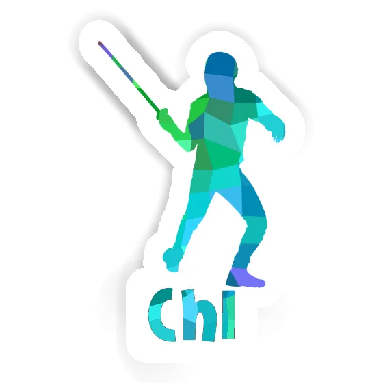 Sticker Chi Fencer Notebook Image