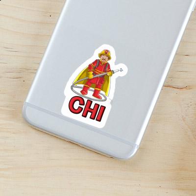 Chi Sticker Firefighter Gift package Image