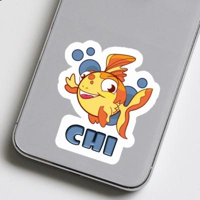 Chi Aufkleber Fisch Laptop Image