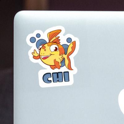 Sticker Fish Chi Notebook Image