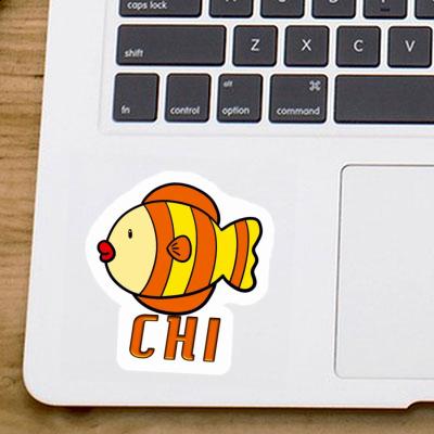 Chi Sticker Fish Laptop Image