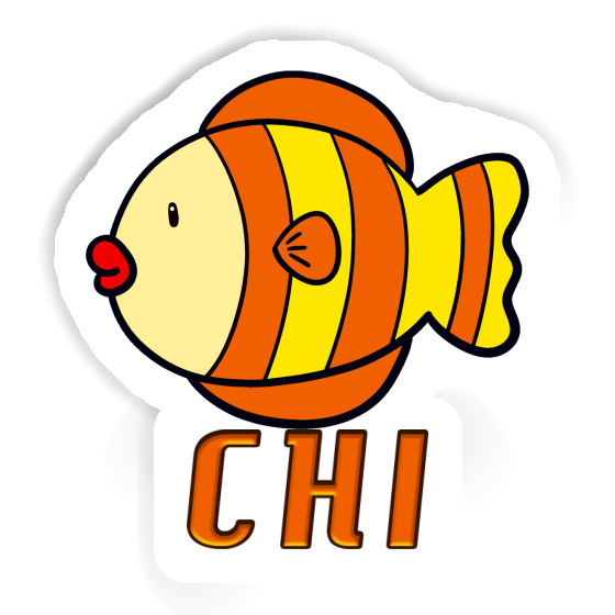 Autocollant Poisson Chi Gift package Image