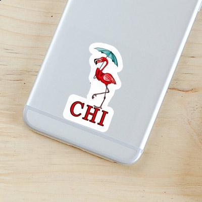 Chi Sticker Flamingo Laptop Image