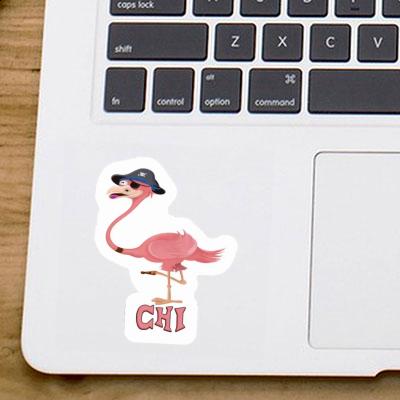 Sticker Flamingo Chi Image