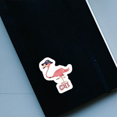 Sticker Chi Flamingo Gift package Image