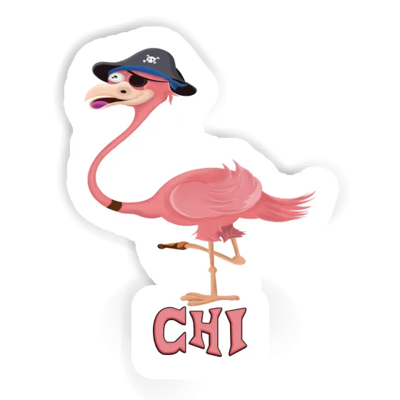 Sticker Chi Flamingo Notebook Image