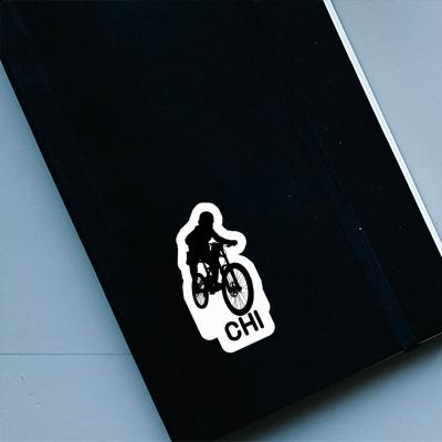 Freeride Biker Sticker Chi Laptop Image