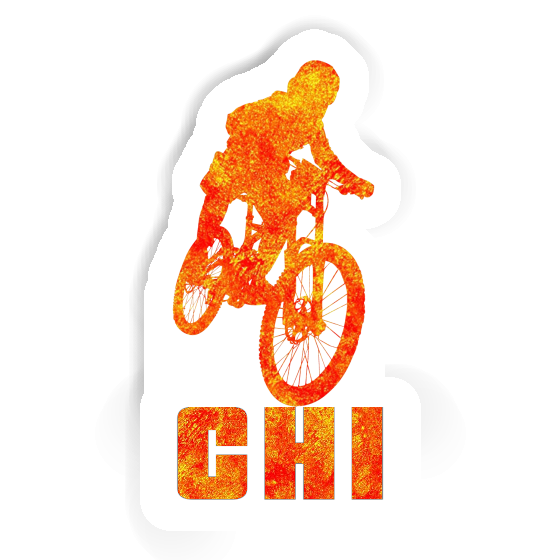 Chi Sticker Freeride Biker Notebook Image