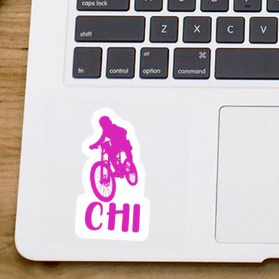 Chi Aufkleber Freeride Biker Notebook Image