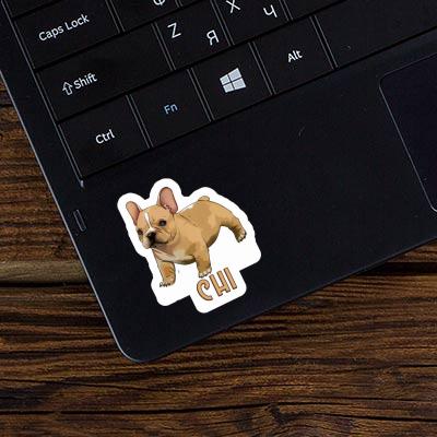 Sticker Chi Frenchie Laptop Image