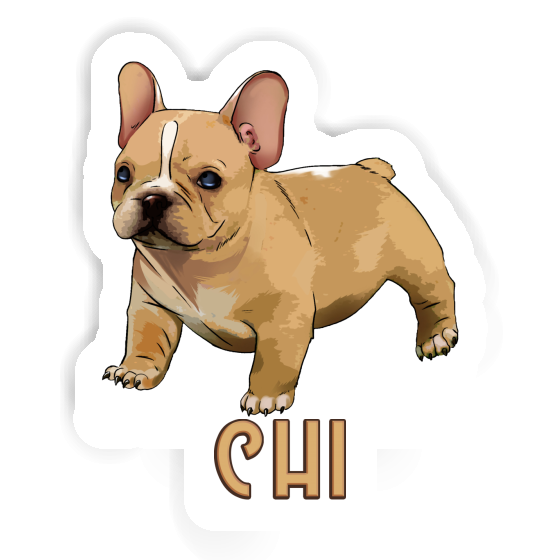 Autocollant Bouledogue Chi Gift package Image