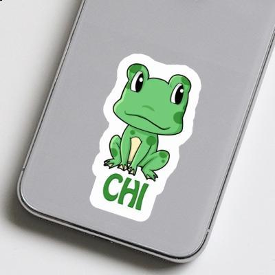 Aufkleber Chi Frosch Gift package Image