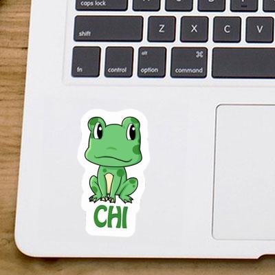 Aufkleber Chi Frosch Notebook Image