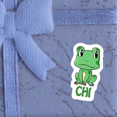 Autocollant Chi Grenouille Notebook Image