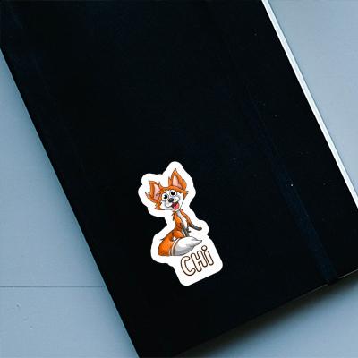 Renard Autocollant Chi Notebook Image