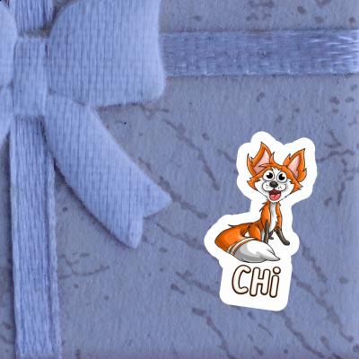 Renard Autocollant Chi Image