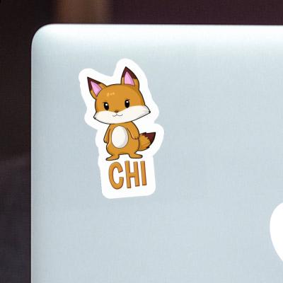 Sticker Fox Chi Laptop Image