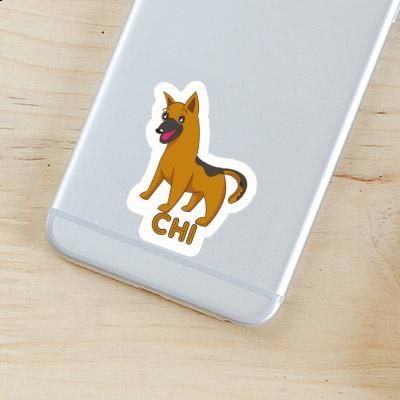 Schäferhund Sticker Chi Gift package Image