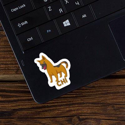 Sticker Chi Sheperd Dog Notebook Image