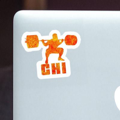 Chi Sticker Weightlifter Gift package Image