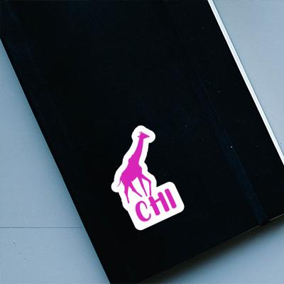 Chi Sticker Giraffe Laptop Image