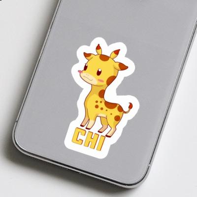 Sticker Chi Giraffe Laptop Image