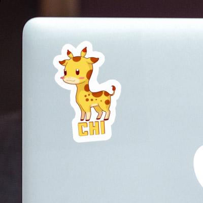 Sticker Chi Giraffe Laptop Image