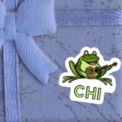 Chi Autocollant Grenouille Image