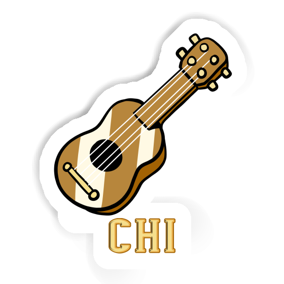 Autocollant Chi Guitare Image