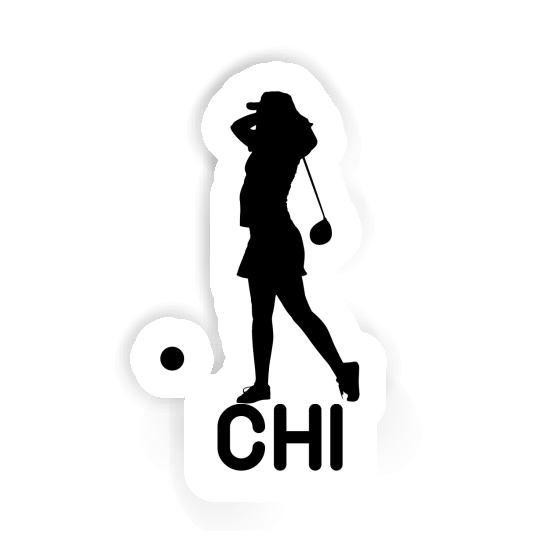 Golfer Sticker Chi Gift package Image