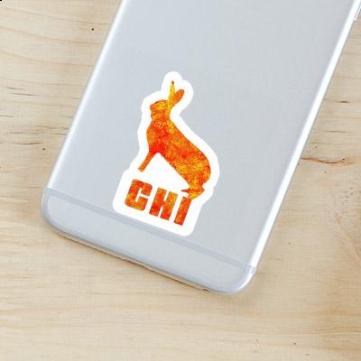 Chi Sticker Hase Notebook Image