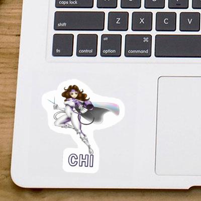 Sticker Chi Hairdresser Laptop Image