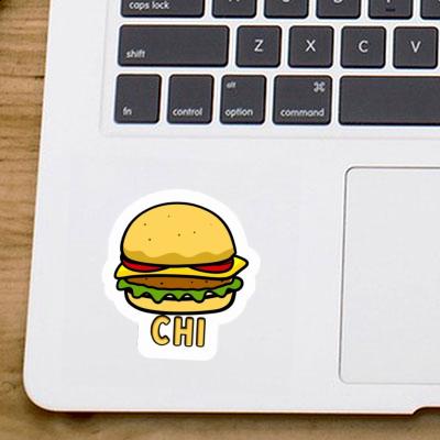 Chi Sticker Beefburger Laptop Image