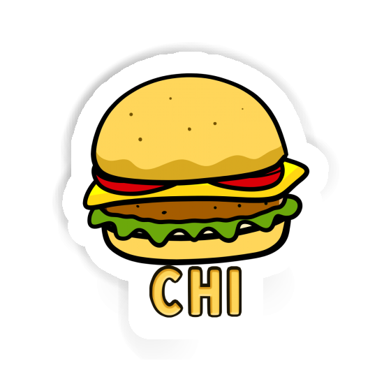 Hamburger Sticker Chi Laptop Image