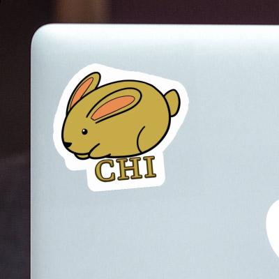 Hase Aufkleber Chi Laptop Image