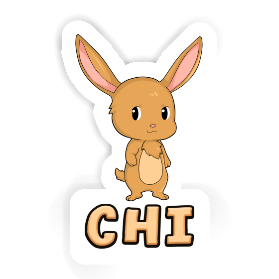 Osterhase Sticker Chi Laptop Image