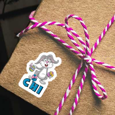 Chi Sticker Easter Bunny Notebook Image