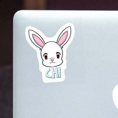 Aufkleber Hase Chi Laptop Image