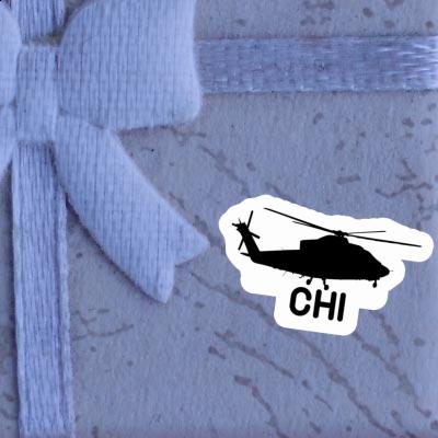 Sticker Chi Helicopter Gift package Image