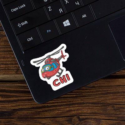 Sticker Chi Helicopter Gift package Image