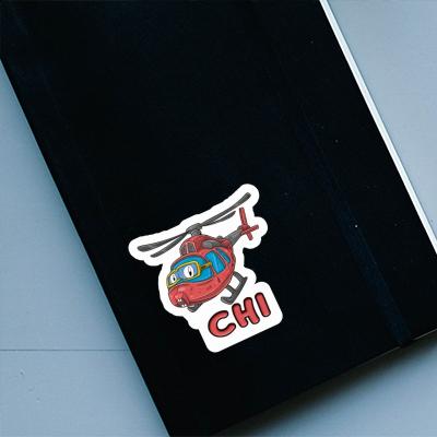 Sticker Chi Helicopter Laptop Image