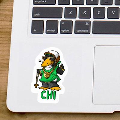 Sticker Chi Hip Hop Penguin Gift package Image